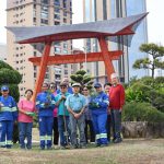Cultura japonesa floresce em São José com plantio na Praça do Torii