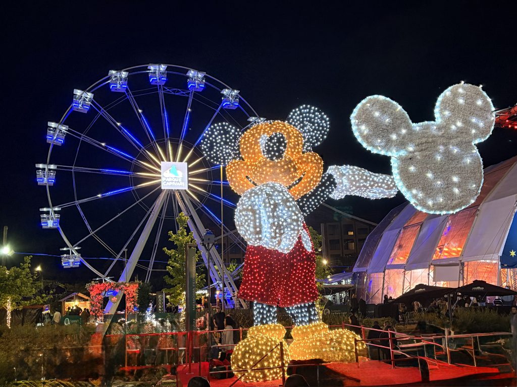 Maior Mickey iluminado da América Latina estreia no Natal dos Sonhos de Campos do Jordão