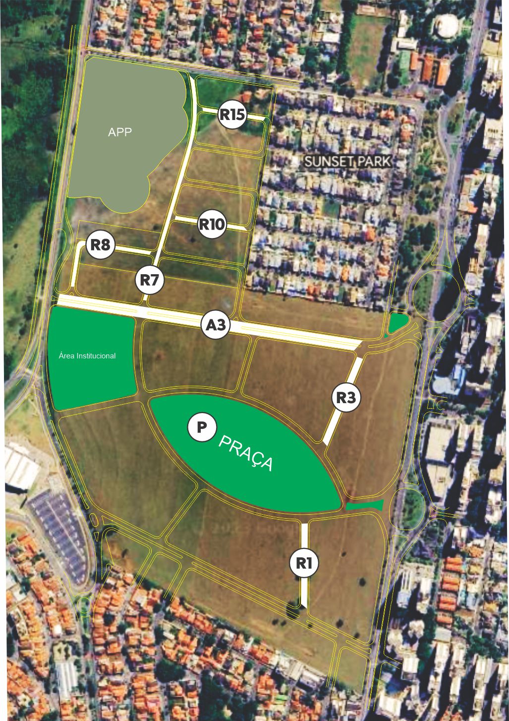 Decretos da prefeitura nomeiam ruas do Parque Una em São José
