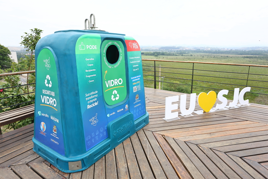 Ecopontos para descarte de vidro são instalados em pontos estratégicos!