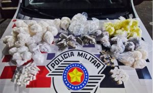 Força Tática realiza grande apreensão de drogas na zona norte de São José dos Campos