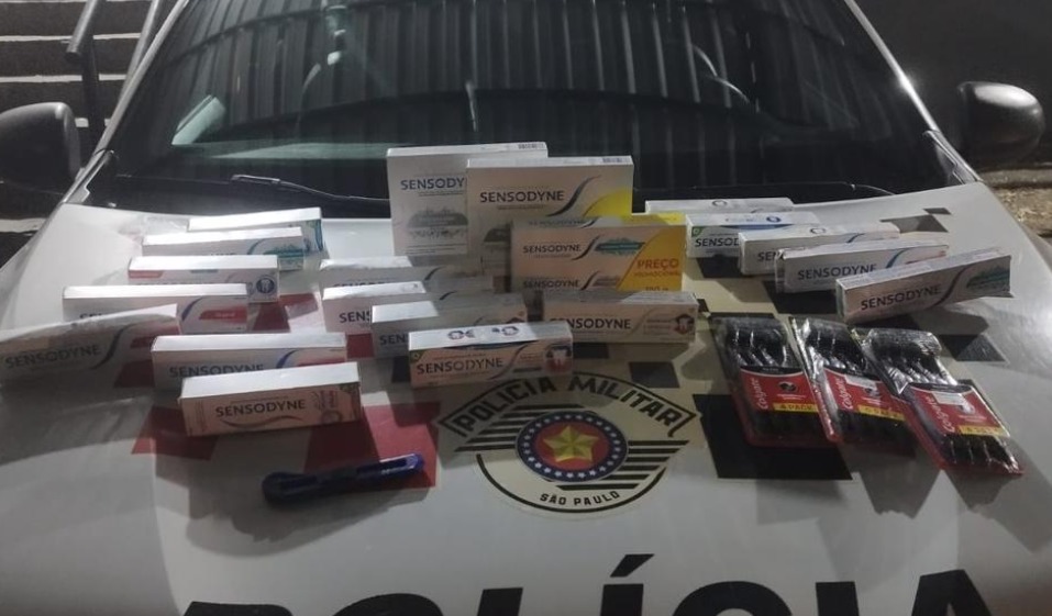 PM prende casal por furto em farmácia na zona norte de São José