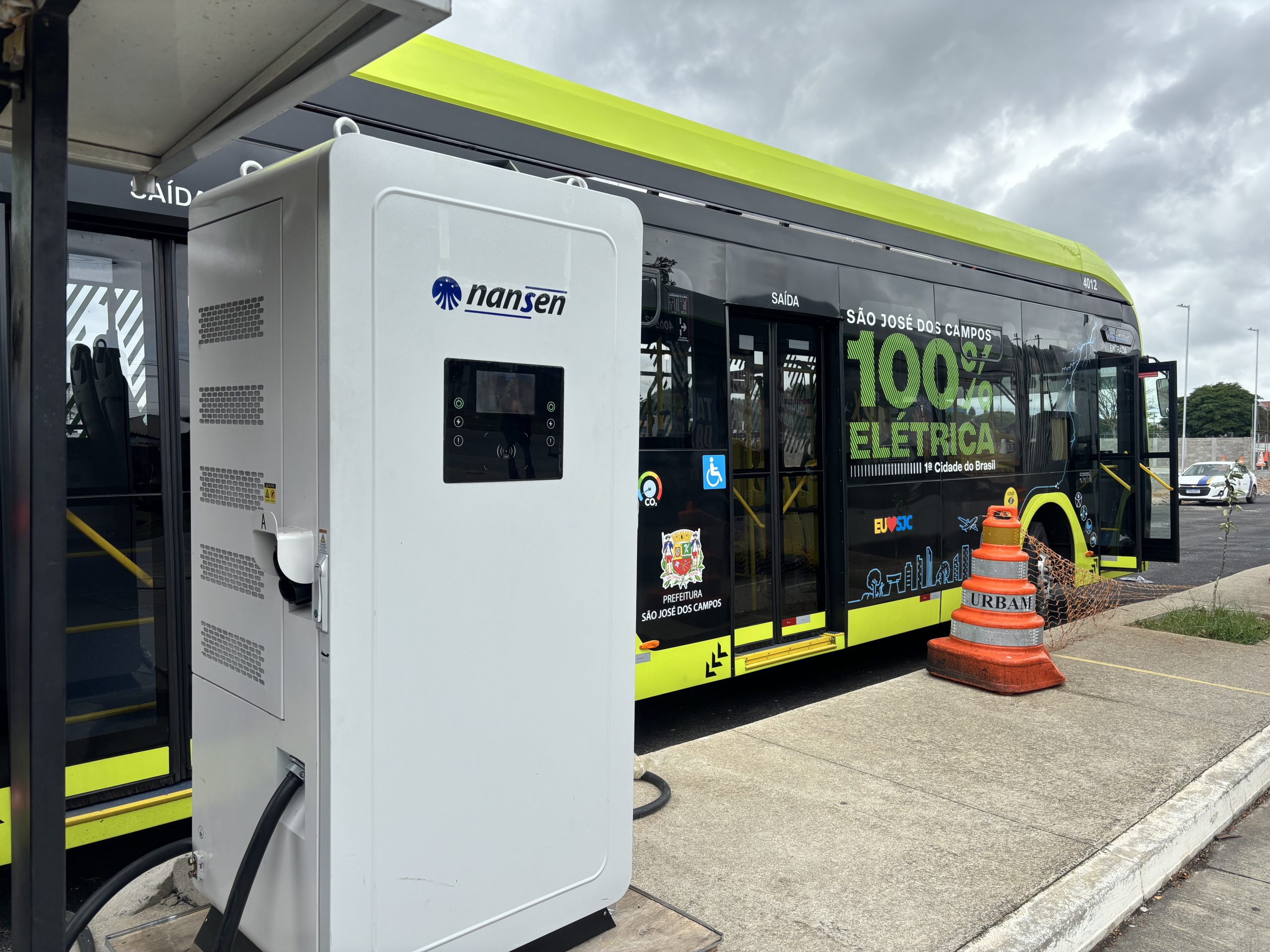 Prefeitura de São José dos Campos publica edital para implantar pátio de recarga dos ônibus elétricos 