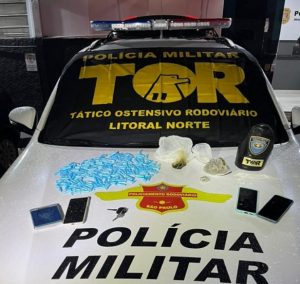 Quadrilha é presa com cocaína, skunk e haxixe na Rodovia dos Tamoios