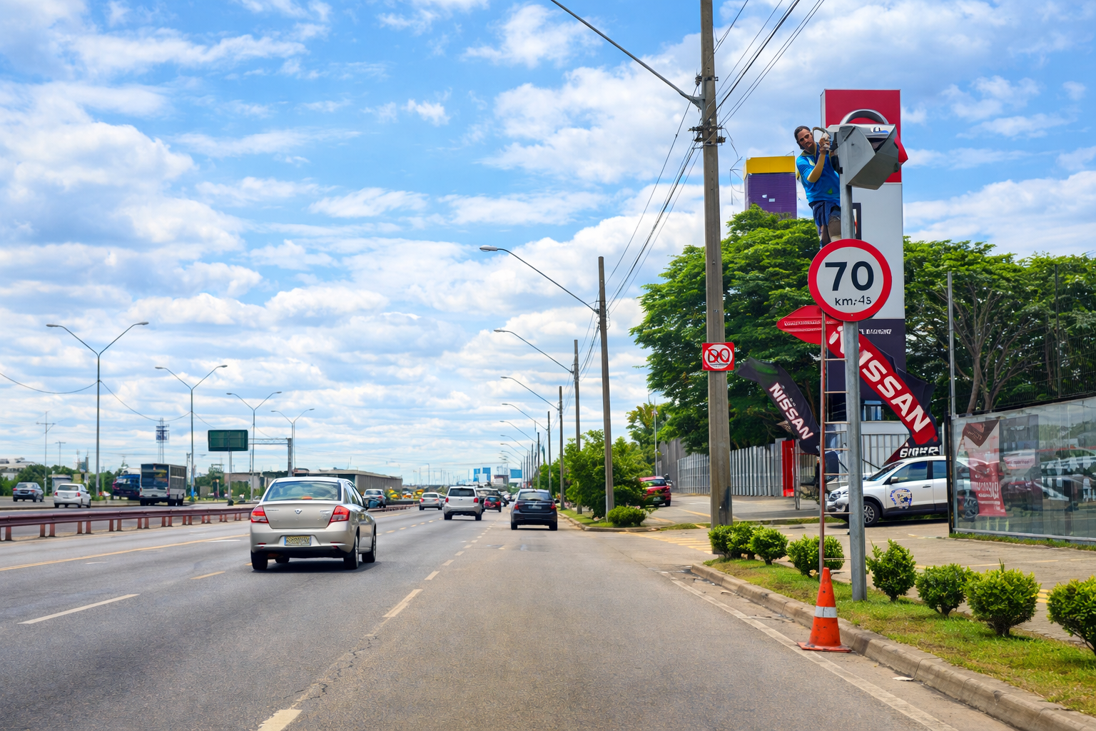 Avenida Benedito Matarazzo lidera número de infrações de trânsito em São José em 2025