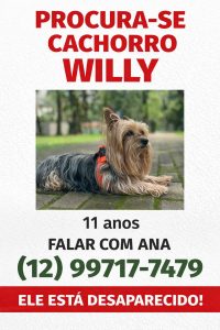 Cachorro é furtado no Jardim Aquarius durante passeio em praça central