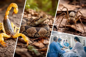 Verão aumenta risco de acidentes com animais peçonhentos