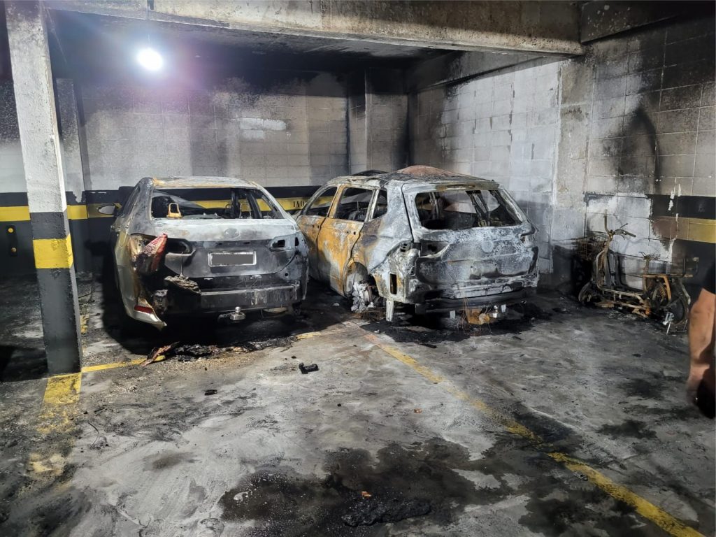 Garagem queimada em São José recomendações após incêndio