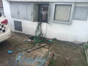 Furtador de fios é preso em flagrante na avenida Ademar de Barros nesta sexta-feira treze!