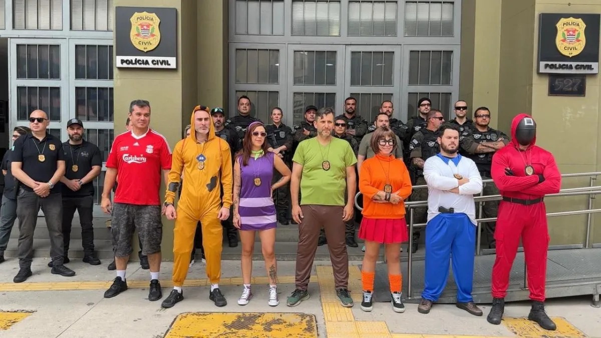 Policiais atuaram infiltrados em blocos e prenderam 47 suspeitos durante o Carnaval/ Foto: Divulgação Governo do Estado de São Paulo