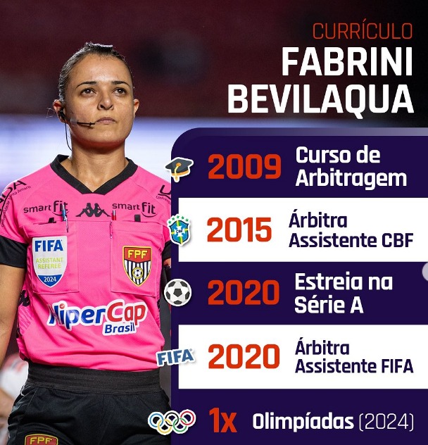 Árbitra Fifa, Fabrini Bevilaqua ministra curso gratuito em São José dos Campos