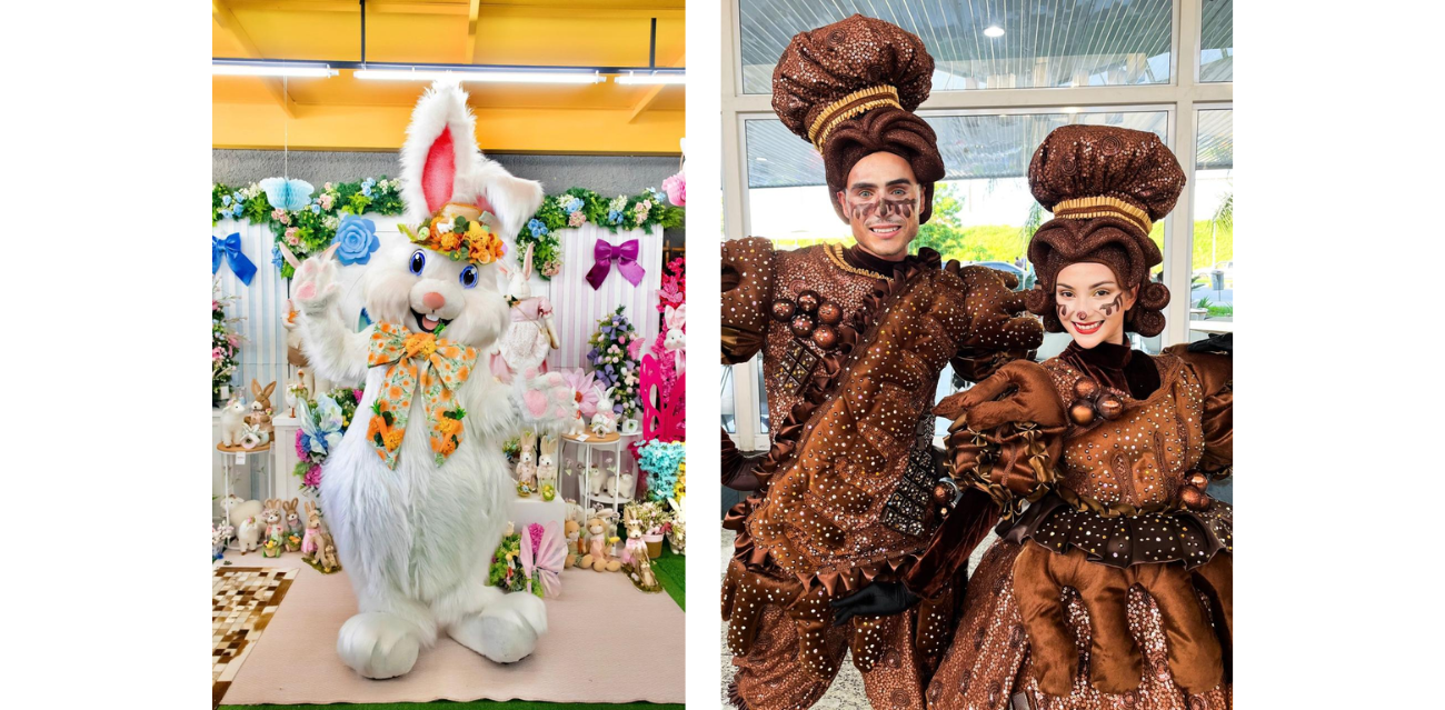 Parada de Páscoa em Shopping de São José dos Campos/ Foto: Divulgação