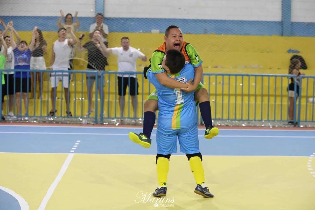 Lorena vence Ponte Preta por 4 a 3 na abertura do Paulista de Futsal Down/ Foto: @martinsfotografia_