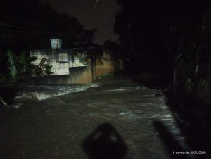 Chuvas em Guaratinguetá causam alagamentos e falta de água/ Foto: Prefeitura de Guaratinguetá