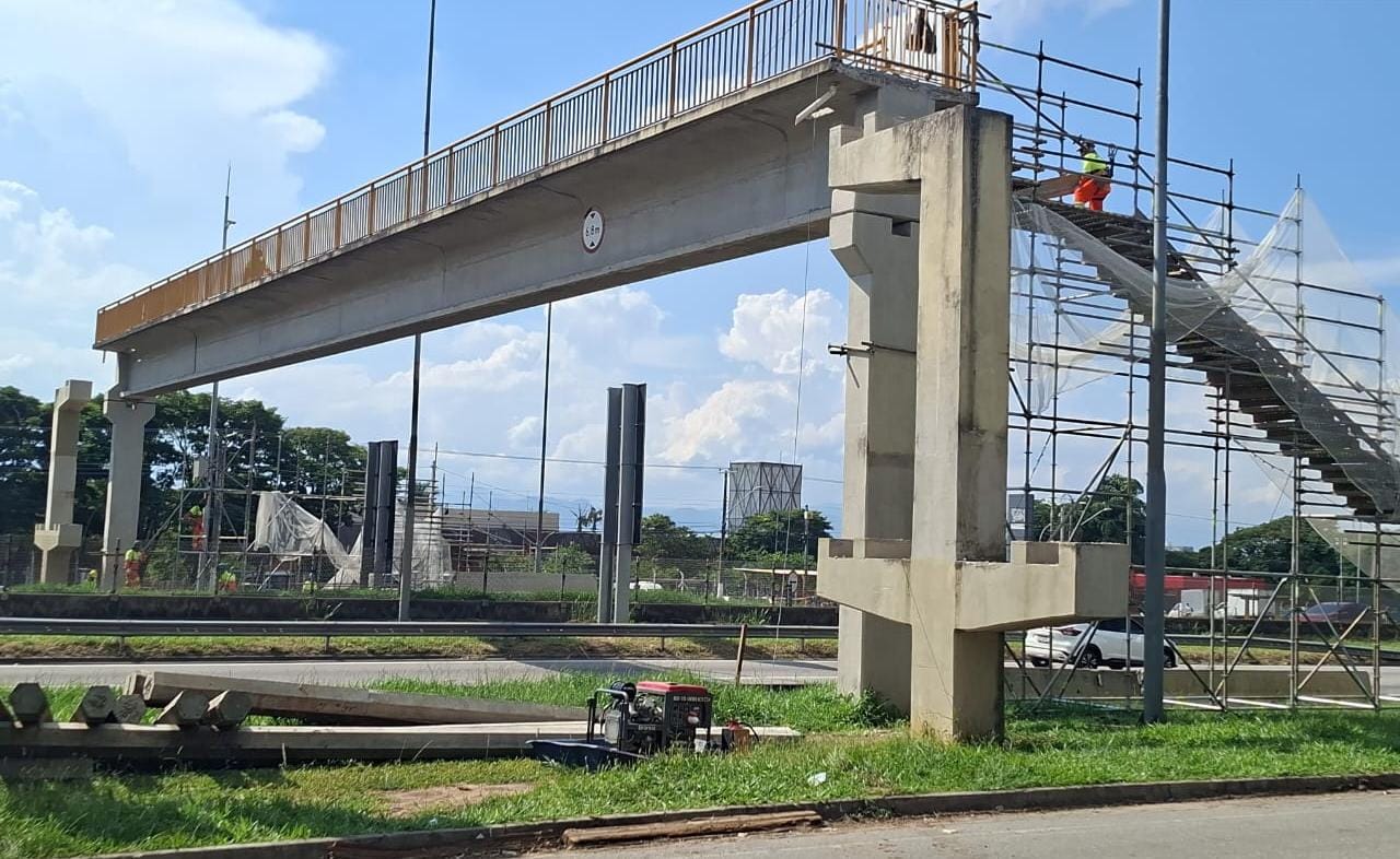 Obras na Via Dutra