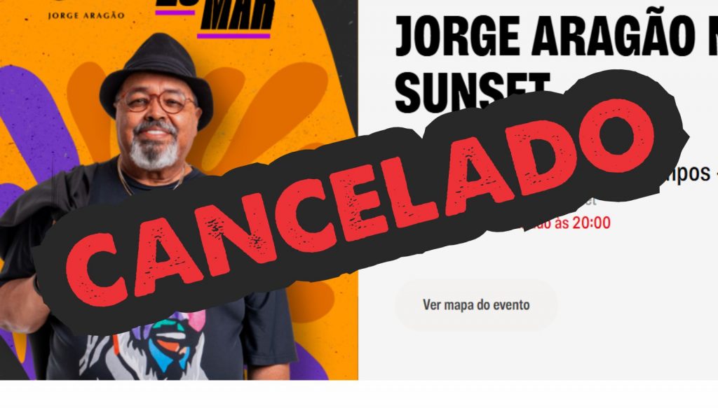 Show de Jorge Aragão em São José dos Campos é cancelado por falta de pagamento, diz produção