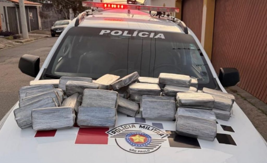 50 kg de crack apreendidos após tentativa de furto em Jacareí, no bairro Vila Branca