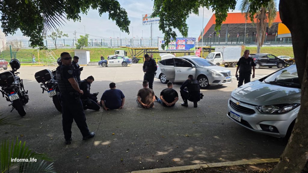 Quadrilha que furtava estepes é presa em flagrante com produtos do crime!