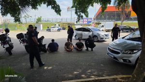 Quadrilha que furtava estepes é presa em flagrante com produtos do crime!