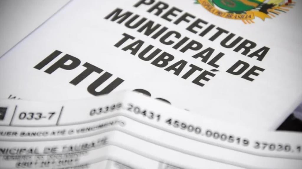 Golpe do IPTU 2026 em Taubaté