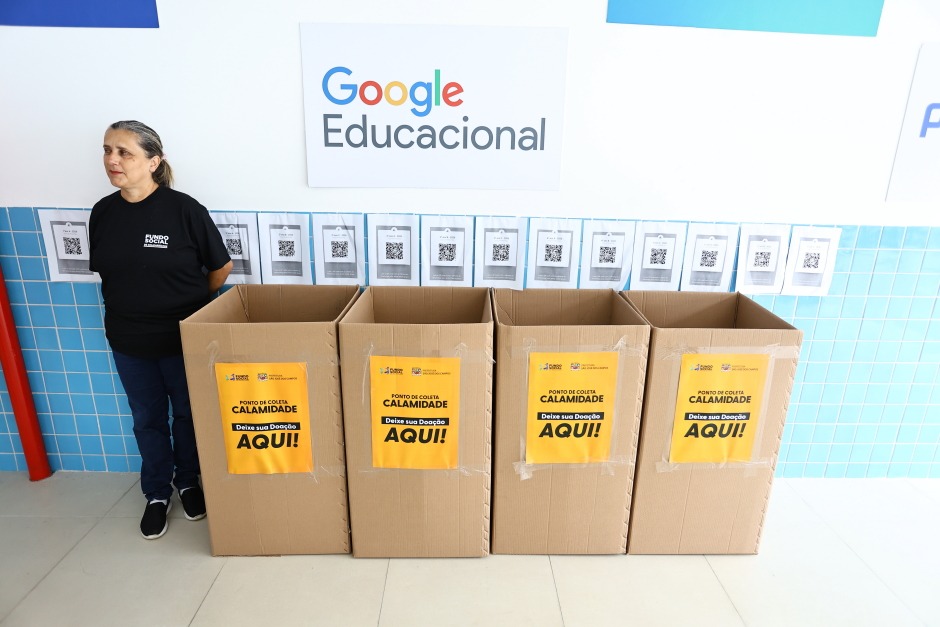 Campanha do Fundo Social recebe doações para vítimas das chuvas