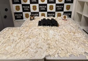 Investigação da Polícia Civil revela esquema e termina com grande apreensão de drogas em São José