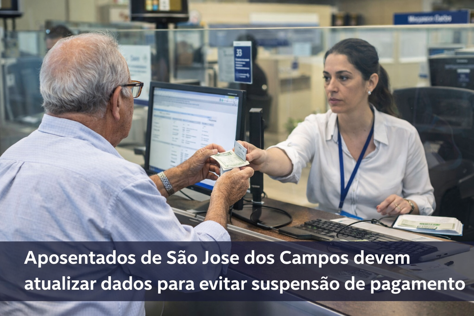 Aposentados de São José podem ter pagamento suspenso por falta de prova de vida