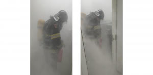 Curto-circuito em obras de hospital em Ilhabela mobiliza bombeiros