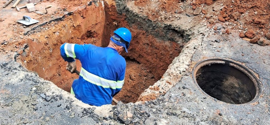 Rua Pedra do Sol será interditada para obras de esgoto