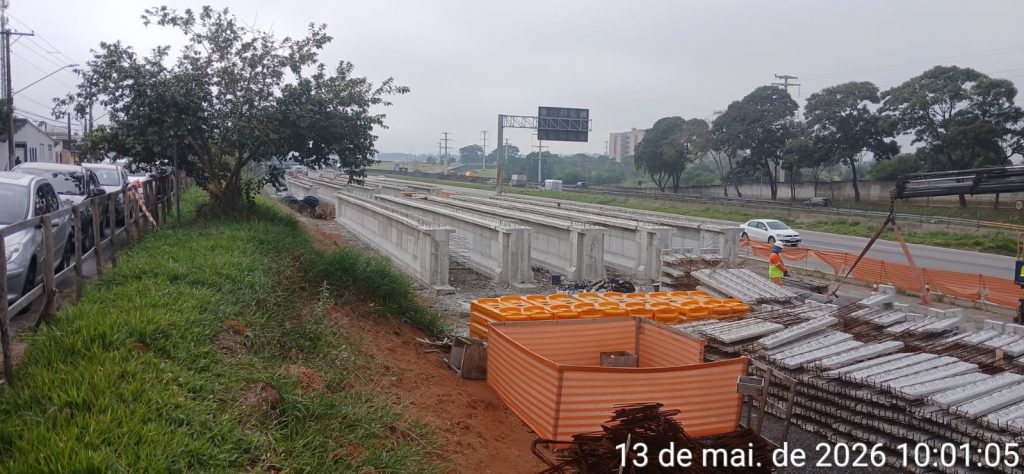 Obras no Vidoca provocam interdições e desvios na Via Dutra durante a noite