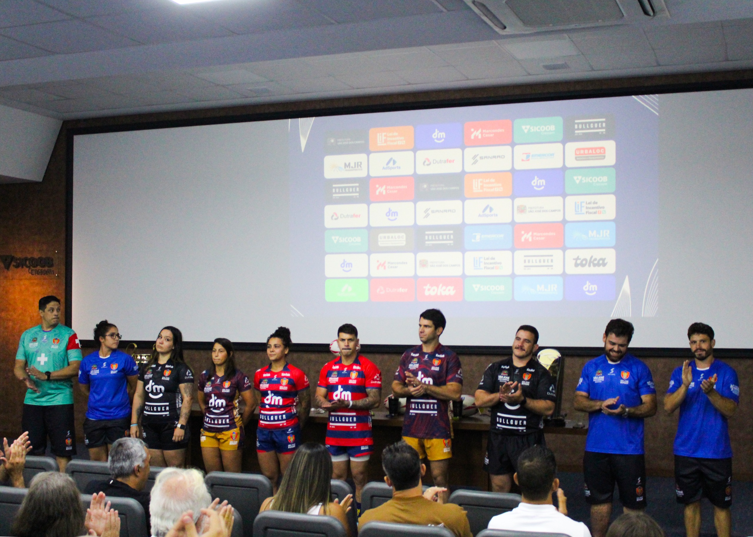 Clube apresentou uniformes e planejamento para a temporada 2026 durante evento em São José dos Campos/ Foto: Rodrigo Correia/ Agência NTZ