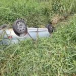 Homem foi preso pela PRF após capotamento na Dutra com a filha de 7 anos no veículo