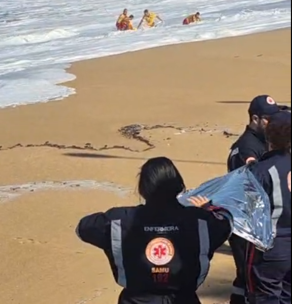 Turista morre afogado em Boiçucanga, em São Sebastião, após ser arrastado por corrente