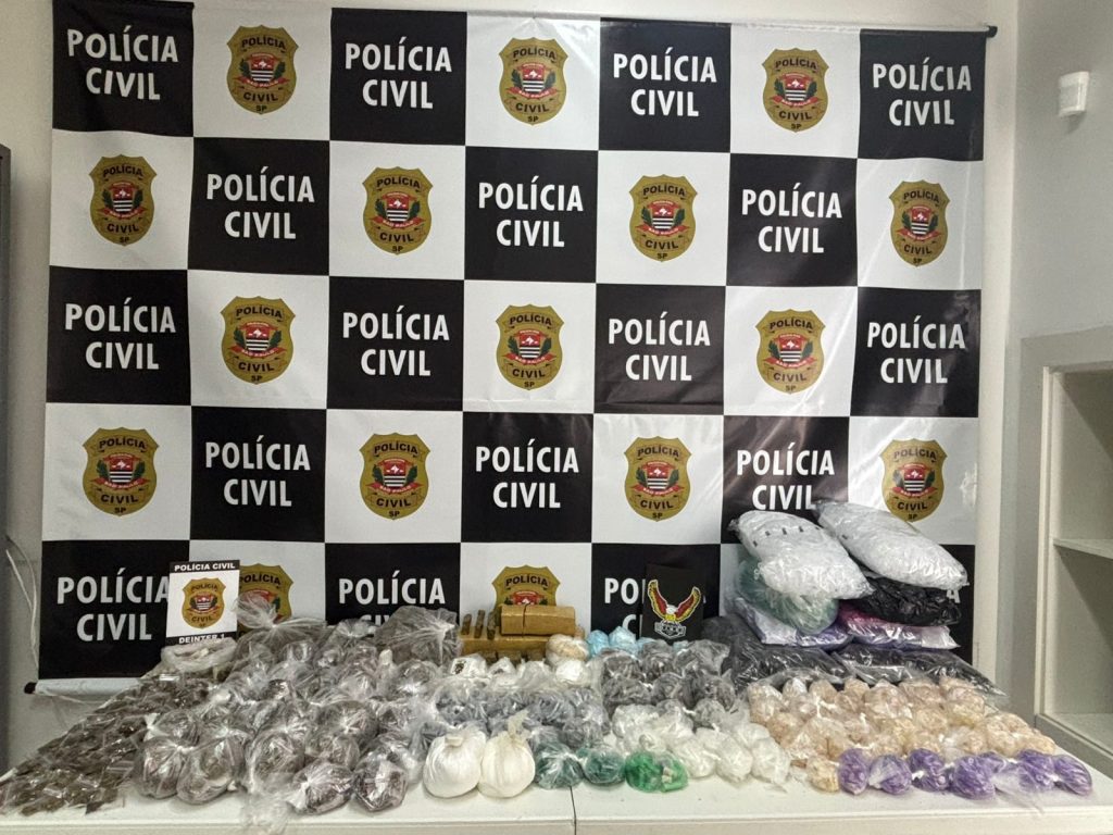Polícia Civil apreende mais de 10 kg de drogas em operação contra o tráfico na zona leste