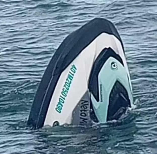Moto aquática de casal desaparecido é encontrada à deriva em alto-mar a 22 km de Ilhabela