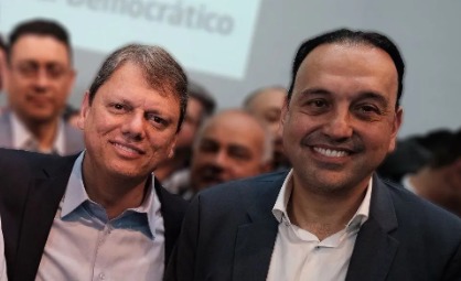 Tarcísio confirma Felicio como vice e define chapa com Derrite ao Senado 
