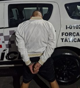 Força Tática captura foragido da Justiça procurado pela Interpol na zona leste de São José dos Campos