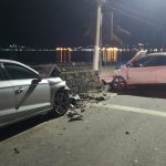 Colisão frontal entre dois carros deixa quatro feridos em São Sebastião