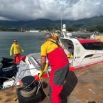 Corpo foi localizado durante operação que procura homem desaparecido após passeio de moto aquática em Ilhabela