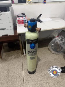 Suspeito foi preso pela Polícia Militar durante patrulhamento no Centro de Caçapava