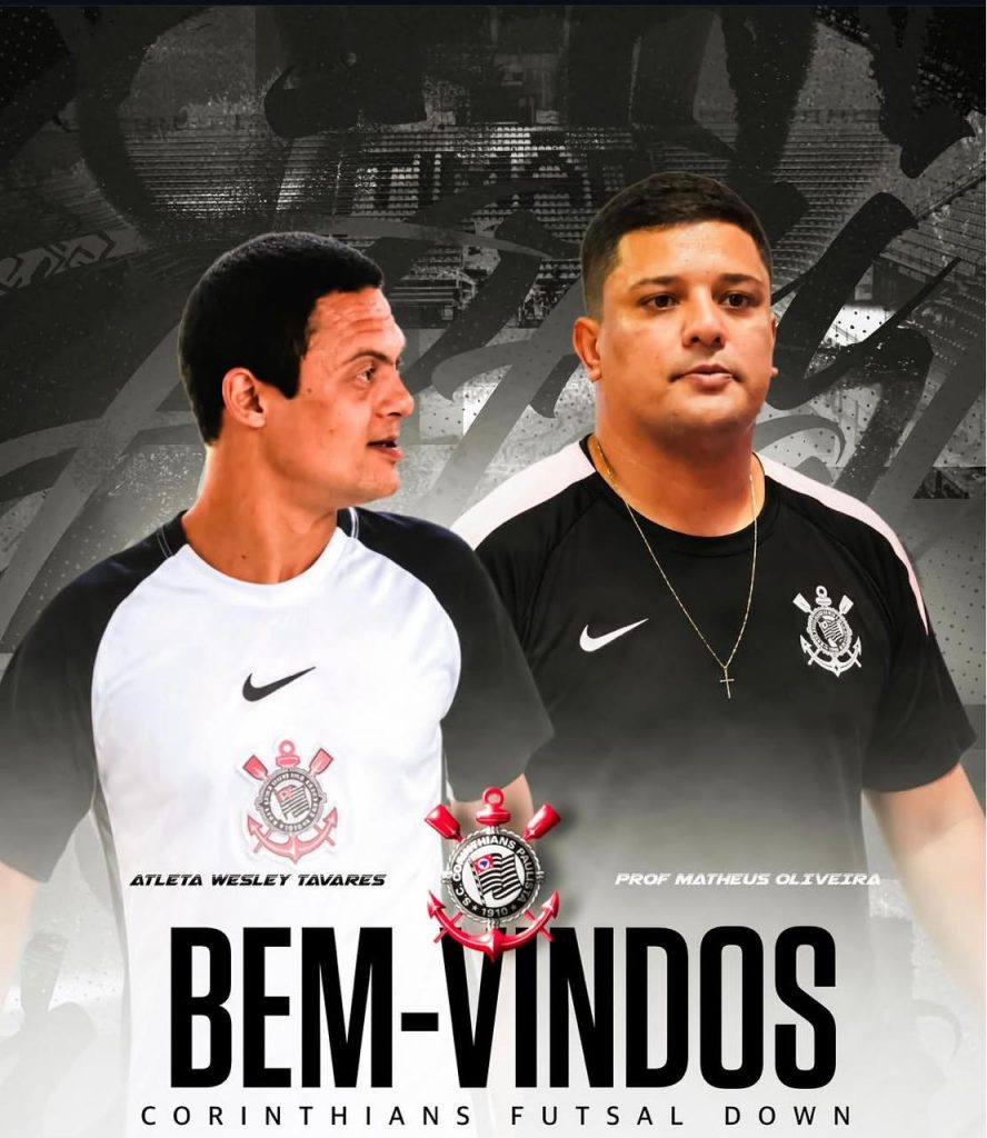 Corinthians Futsal Down terá atleta e treinador de Lorena