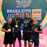 Júnior Bispo conquistou o terceiro lugar no Campeonato Brasileiro de Jiu-Jítsu No Gi