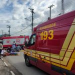 Colisão entre motos deixa duas mulheres feridas no Morro do Algodão, em Caraguatatuba