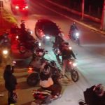 Indignação toma conta da zona sul de São José: motoboys protestam e pedem justiça por morte de Victor 'Chipa Grau'