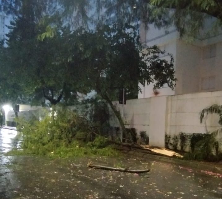 chuva em São José