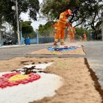 Guerreiros da Limpeza: Mais de 130 Agentes Ambientas trabalham no feriado para manter cidade limpa após Corpus Christi