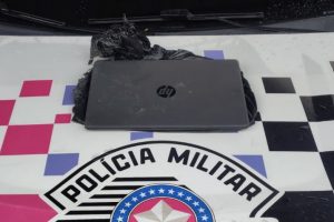 Criminoso é preso após roubo a comércio no Jardim Colinas; notebook é recuperado