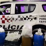 Jovem casal do tráfico é preso com quase 80 kg de cocaína em Pindamonhangaba