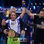 Cinturão do SFT: Renata Mascena vence por nocaute