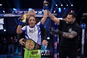 Cinturão do SFT: Renata Mascena vence por nocaute